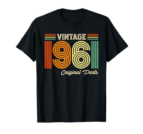 Vintage 1961 Original Parts Birthday 1961 Men Women Vintage T-Shirt von Vintage Birthday Born Idea Classic Year Old Store