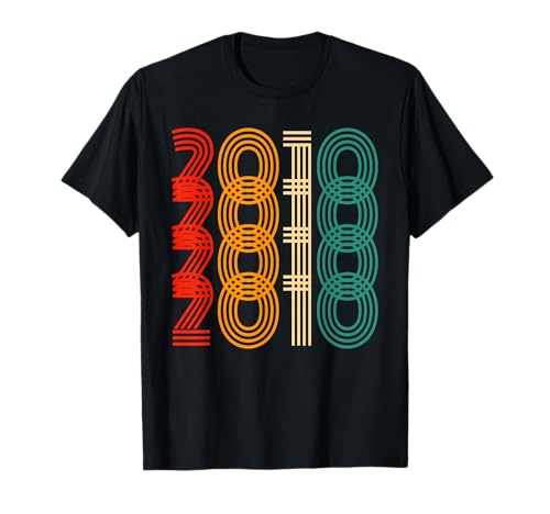 Vintage 2010 Birthday Year 2010 Classic Men Women Vintage T-Shirt von Vintage Birthday Born Idea Classic Year Old Store