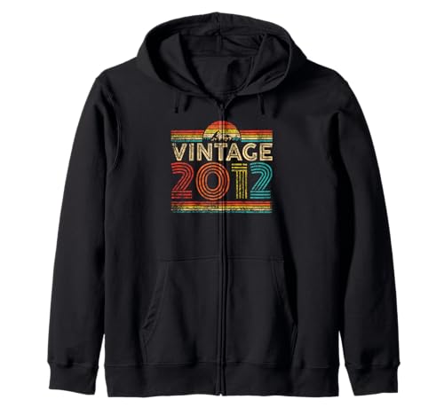 Vintage 2012 Classic Year 2012 Birthday Men Women Vintage Kapuzenjacke Vintage 2012 Classic Year 2012 Birthday Men Women Vintage Kapuzenjacke von Vintage Birthday Classic Idea Retro Year Store