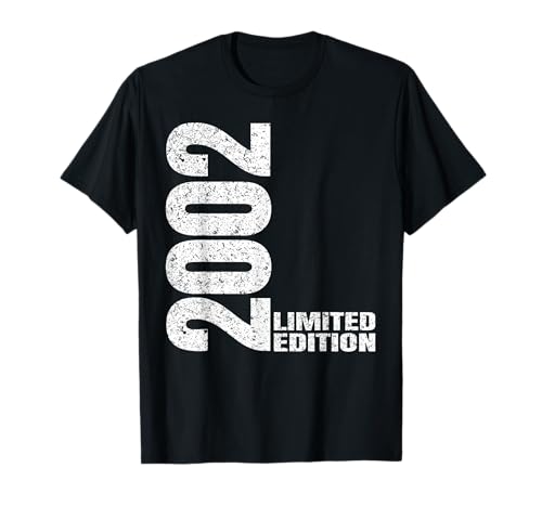 Vintage 2002 Limited Edition Classic 2002 Men Women Birthday T-Shirt von Vintage Birthday Classic Year 2002 Retro Idea Tee