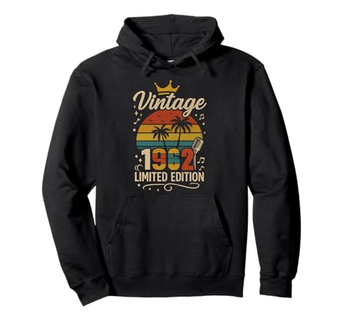 Vintage 1962 Limited Edition Men Women Birthday 1962 Vintage Pullover Hoodie Vintage 1962 Limited Edition Men Women Birthday 1962 Vintage Pullover Hoodie von Vintage Birthday Classic Year Old Retro Idea Store