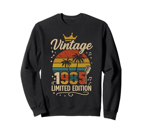 Vintage 1985 Limited Edition Men Women Birthday 1985 Vintage Sweatshirt Vintage 1985 Limited Edition Men Women Birthday 1985 Vintage Sweatshirt von Vintage Birthday Classic Year Old Retro Idea Store
