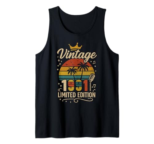 Vintage 1991 Limited Edition Men Women Birthday 1991 Vintage Tank Top von Vintage Birthday Classic Year Old Retro Idea Store