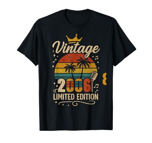Vintage 2006 Limited Edition Men Women Birthday 2006 Vintage T-Shirt Vintage 2006 Limited Edition Men Women Birthday 2006 Vintage T-Shirt von Vintage Birthday Classic Year Old Retro Idea Store