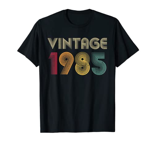 Gift 36th Birthday 1985 Men Women 36 Years Old Retro Vintage T-Shirt von Vintage Birthday Made In Classic Best Of Style