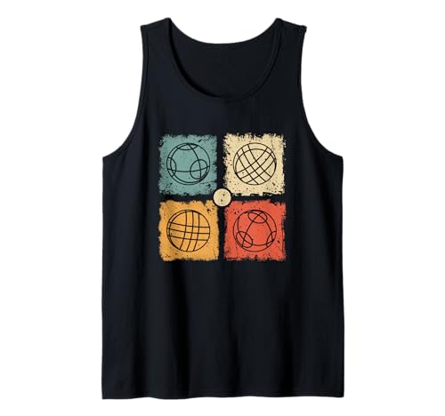 Retro-Boccia-Bälle, Petanque, Used-Look, für Männer, Frauen, Kinder Tank Top Retro-Boccia-Bälle, Petanque, Used-Look, für Männer, Frauen, Kinder Tank Top von Vintage Bocce Petanque Designs for Men Women Kids