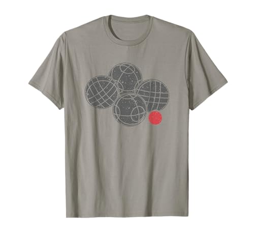 Retro Boccia-Bälle im Used-Look für Männer Frauen Kinder Petanque T-Shirt Retro Boccia-Bälle im Used-Look für Männer Frauen Kinder Petanque T-Shirt von Vintage Bocce Petanque Designs for Men Women Kids