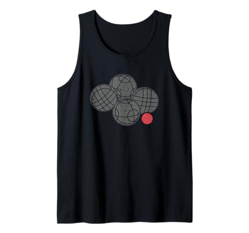 Retro Boccia-Bälle im Used-Look für Männer Frauen Kinder Petanque Tank Top Retro Boccia-Bälle im Used-Look für Männer Frauen Kinder Petanque Tank Top von Vintage Bocce Petanque Designs for Men Women Kids