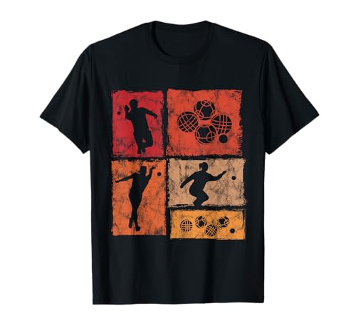 Retro Boccia Sport Grafik für Männer Frauen Kinder Petanque T-Shirt Retro Boccia Sport Grafik für Männer Frauen Kinder Petanque T-Shirt von Vintage Bocce Petanque Designs for Men Women Kids