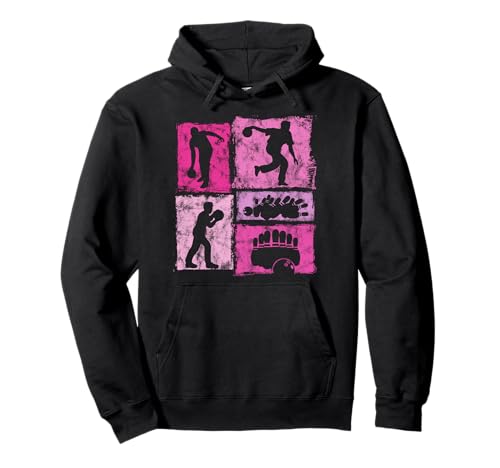 Retro Bowling Lover Grafik für Damen und Mädchen Bowlers Pullover Hoodie Retro Bowling Lover Grafik für Damen und Mädchen Bowlers Pullover Hoodie von Vintage Bowling Lover Designs for Women Girls