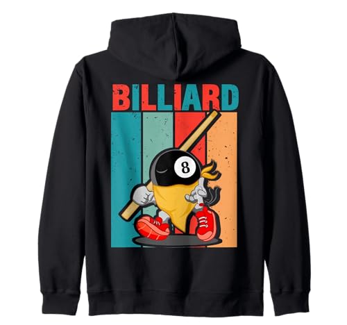 Funny Vintage Pool Design for Men Woman Billiard Lover Kapuzenjacke Funny Vintage Pool Design for Men Woman Billiard Lover Kapuzenjacke von Vintage Cat Gift