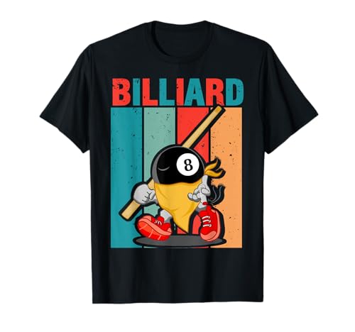 Funny Vintage Pool Design for Men Woman Billiard Lover T-Shirt Funny Vintage Pool Design for Men Woman Billiard Lover T-Shirt von Vintage Cat Gift
