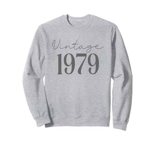 46 Jahre alt, Retro-Vintage-Stil, 1979, 46. Geburtstag, für Damen Sweatshirt 46 Jahre alt, Retro-Vintage-Stil, 1979, 46. Geburtstag, für Damen Sweatshirt von Vintage Classic 1979 46th Birthday Gifts for Women