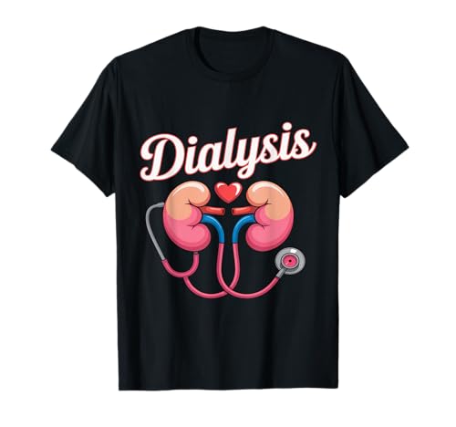 Nephrologie Krankenschwester Design Männer Frauen Dialyse-Techniker T-Shirt von Vintage Dialysis Nurse