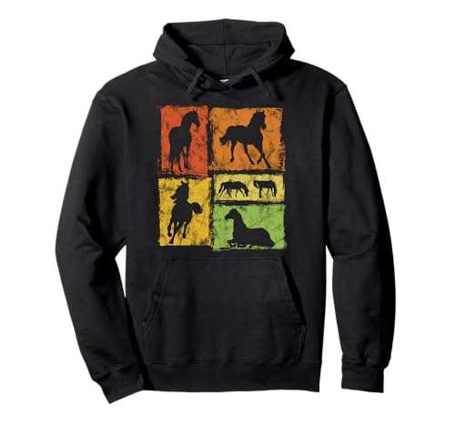 Retro Pferd Grafik für Männer Frauen Kinder Vintage Reiten Pullover Hoodie Retro Pferd Grafik für Männer Frauen Kinder Vintage Reiten Pullover Hoodie von Vintage Equine Horse Graphics For Men Women Kids