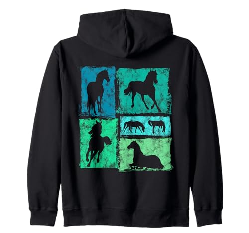 Retro Reiten Herren Damen Kinder Vintage Reiter Kapuzenjacke Retro Reiten Herren Damen Kinder Vintage Reiter Kapuzenjacke von Vintage Equine Horse Graphics For Men Women Kids
