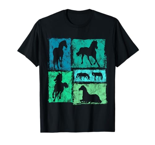 Retro Reiten Herren Damen Kinder Vintage Reiter T-Shirt Retro Reiten Herren Damen Kinder Vintage Reiter T-Shirt von Vintage Equine Horse Graphics For Men Women Kids