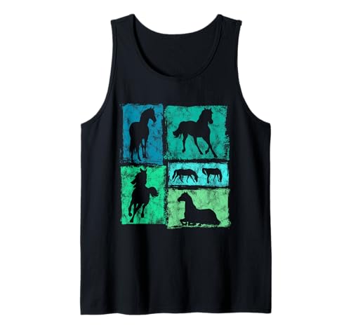 Retro Reiten Herren Damen Kinder Vintage Reiter Tank Top Retro Reiten Herren Damen Kinder Vintage Reiter Tank Top von Vintage Equine Horse Graphics For Men Women Kids
