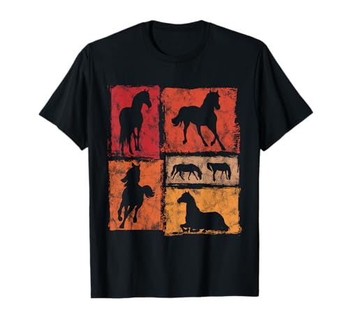Retro Reiter-Grafik für Männer Frauen Kinder Vintage Reiten T-Shirt Retro Reiter-Grafik für Männer Frauen Kinder Vintage Reiten T-Shirt von Vintage Equine Horse Graphics For Men Women Kids