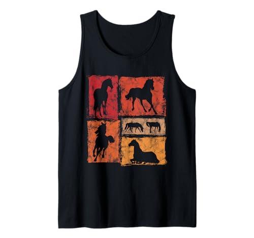 Retro Reiter-Grafik für Männer Frauen Kinder Vintage Reiten Tank Top Retro Reiter-Grafik für Männer Frauen Kinder Vintage Reiten Tank Top von Vintage Equine Horse Graphics For Men Women Kids