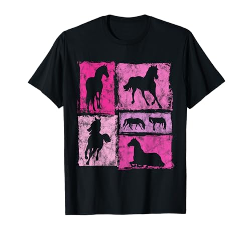 Retro Pferd Grafik für Frauen und Mädchen I Love Horses T-Shirt Retro Pferd Grafik für Frauen und Mädchen I Love Horses T-Shirt von Vintage Equine Horse Graphics For Women And Girls