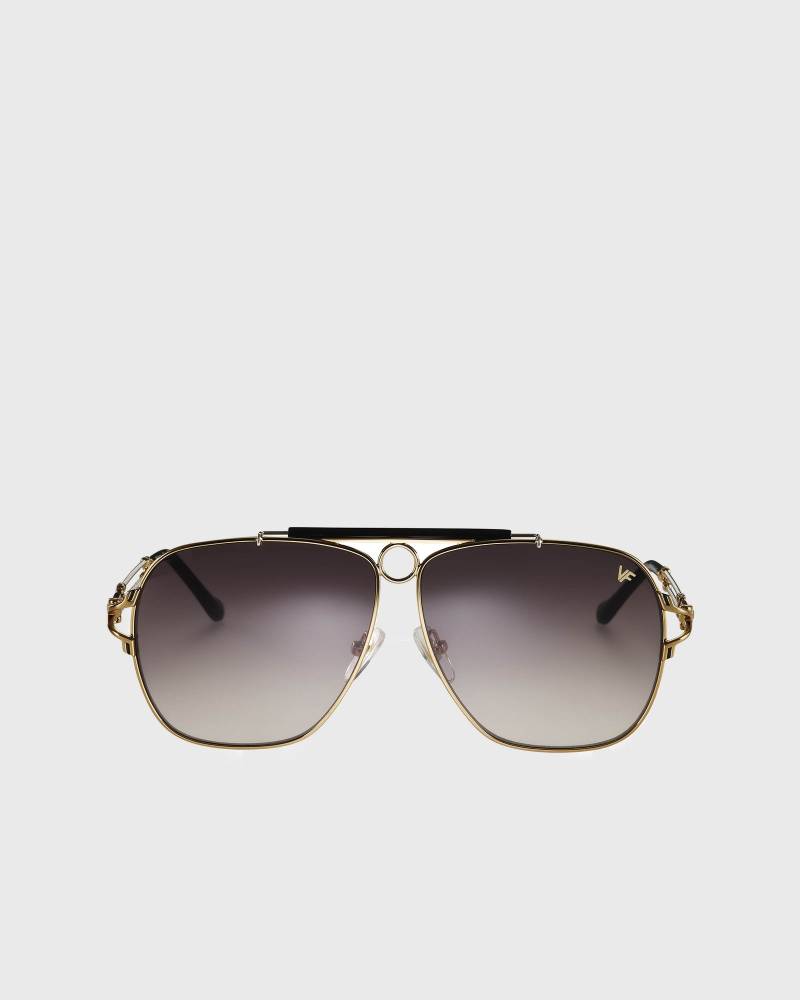 Vintage Frames Sniper 24KT Two-Tone Yellow Gold men Eyewear gold in Größe:ONE SIZE von Vintage Frames
