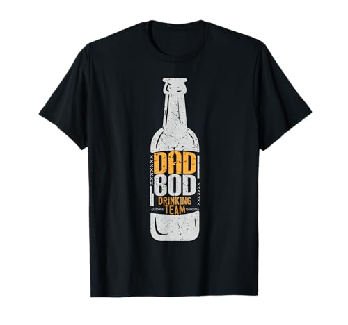 Herren Dad BOD Beer – Dad BOD Drinking Team Lustiger Vatertag T-Shirt von Vintage Funny Beer Lover Father's Day