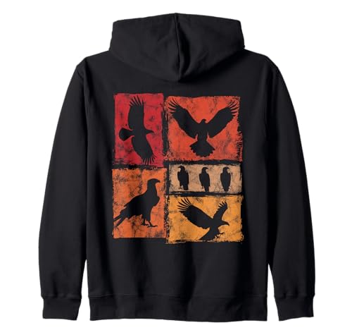 Retro Adler mit schönem Tierdruck für Herren, Damen, Kinder, Vintage-Stil Kapuzenjacke von Vintage Funny Eagle Designs for Men Women Kids