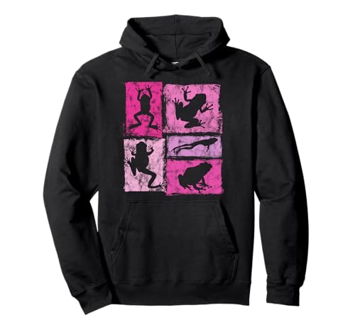 Retro Frosch Grafik I Love Frogs für Frauen und Mädchen Vintage Pullover Hoodie Retro Frosch Grafik I Love Frogs für Frauen und Mädchen Vintage Pullover Hoodie von Vintage Funny Frog Designs For Women And Girls