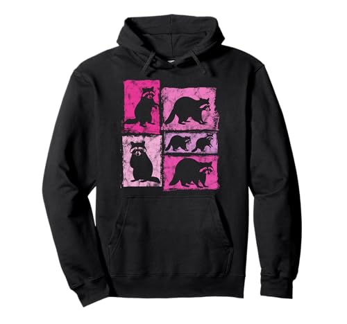 Lustige Waschbär-Grafik für Frauen und Mädchen Vintage Pullover Hoodie Lustige Waschbär-Grafik für Frauen und Mädchen Vintage Pullover Hoodie von Vintage Funny Raccoon Designs for Men Women Kids