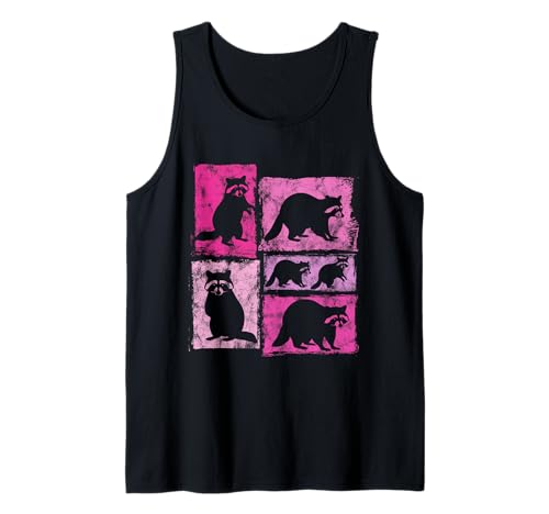 Lustige Waschbär-Grafik für Frauen und Mädchen Vintage Tank Top Lustige Waschbär-Grafik für Frauen und Mädchen Vintage Tank Top von Vintage Funny Raccoon Designs for Men Women Kids