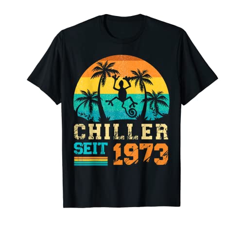 Herren Retro Geburtstag 49 Jahre Vintage Chiller seit 1973 T-Shirt Herren Retro Geburtstag 49 Jahre Vintage Chiller seit 1973 T-Shirt von Vintage Geburtstag Chiller