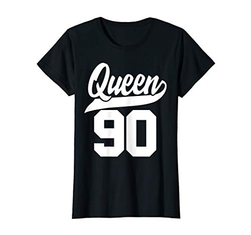 Damen Geschenk zum 90. Geburtstag Frau Vintage 1930 süßes Queen T-Shirt von Vintage Geburtstag Mädchen Frauen Geschenkideen