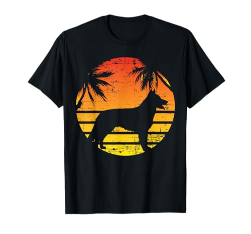 Vintage Deutscher Schäferhund T-Shirt Damen & Herren T-Shirt Vintage Deutscher Schäferhund T-Shirt Damen & Herren T-Shirt von Vintage German Shepherd Retro T-Shirts
