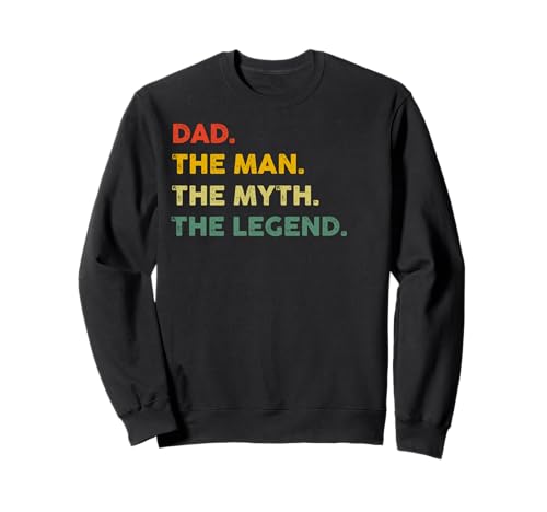 Vintage Dad The Man The Myth The Legend Lustiger Spruch Retro Sweatshirt von Vintage Great Grandad Graphic Design