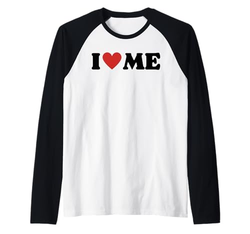 Lustig Ich Liebe Mich, Liebe Mich selbst, Selbstliebe, alleinstehende Frauen, Männer, Mädchen Raglan von Vintage I Love Me I Love Myself And I Men Women