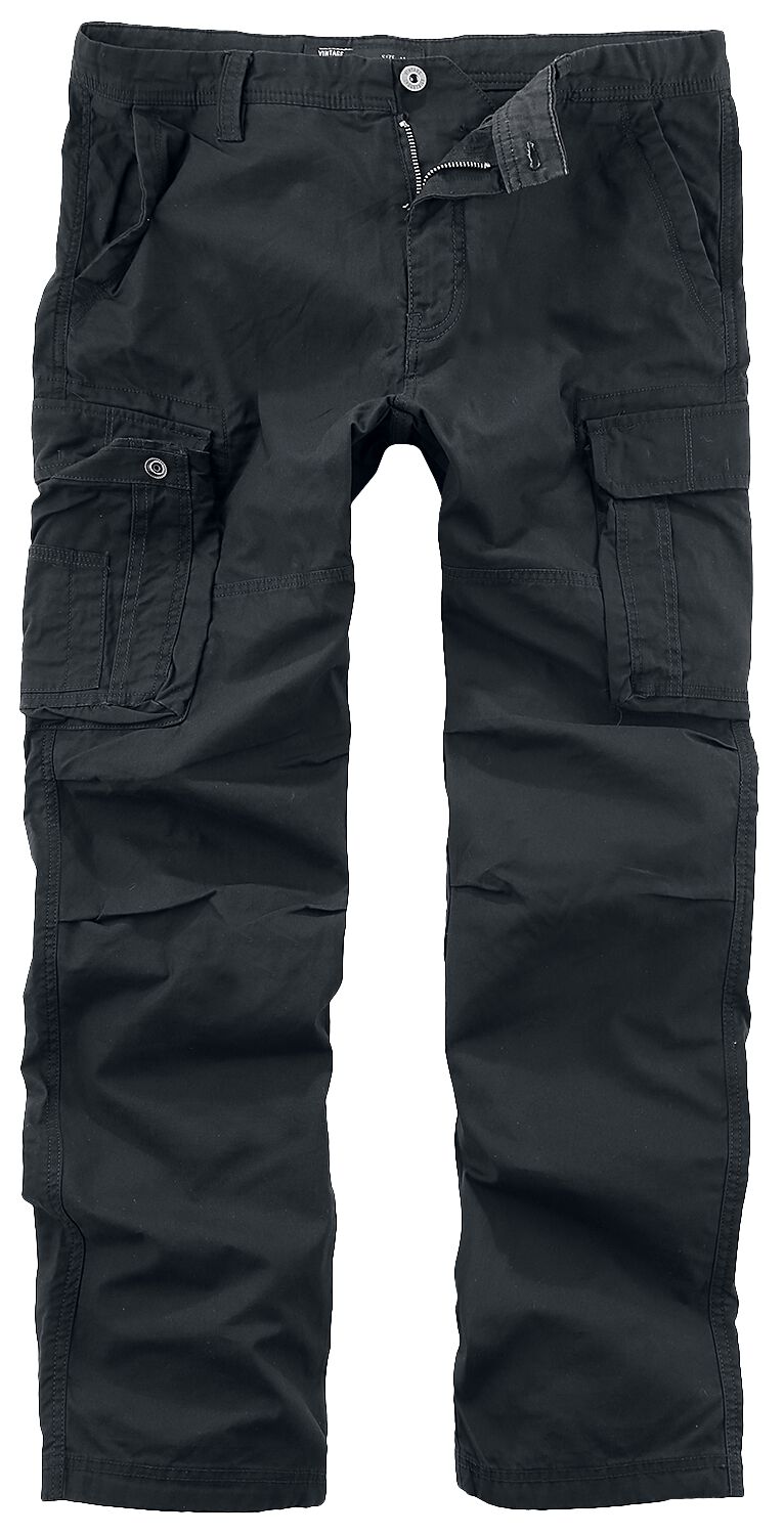 Vintage Industries Cargohose - Reef Pants - S bis 3XL - für Männer - Größe XXL - schwarz Vintage Industries Cargohose - Reef Pants - S bis 3XL - für Männer - Größe XXL - schwarz von Vintage Industries