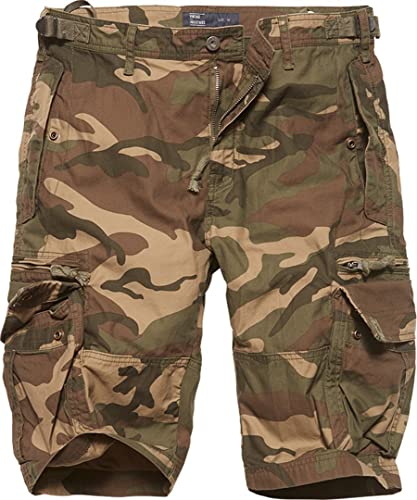 Vintage Industries Gandor Shorts (Camo,3XL) von Vintage Industries