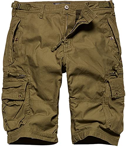 Vintage Industries Gandor Shorts (Oliv,XXL) von Vintage Industries