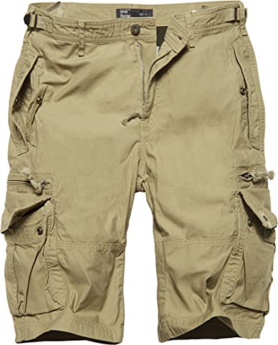 Vintage Industries Gandor Shorts (Sand,M) von Vintage Industries