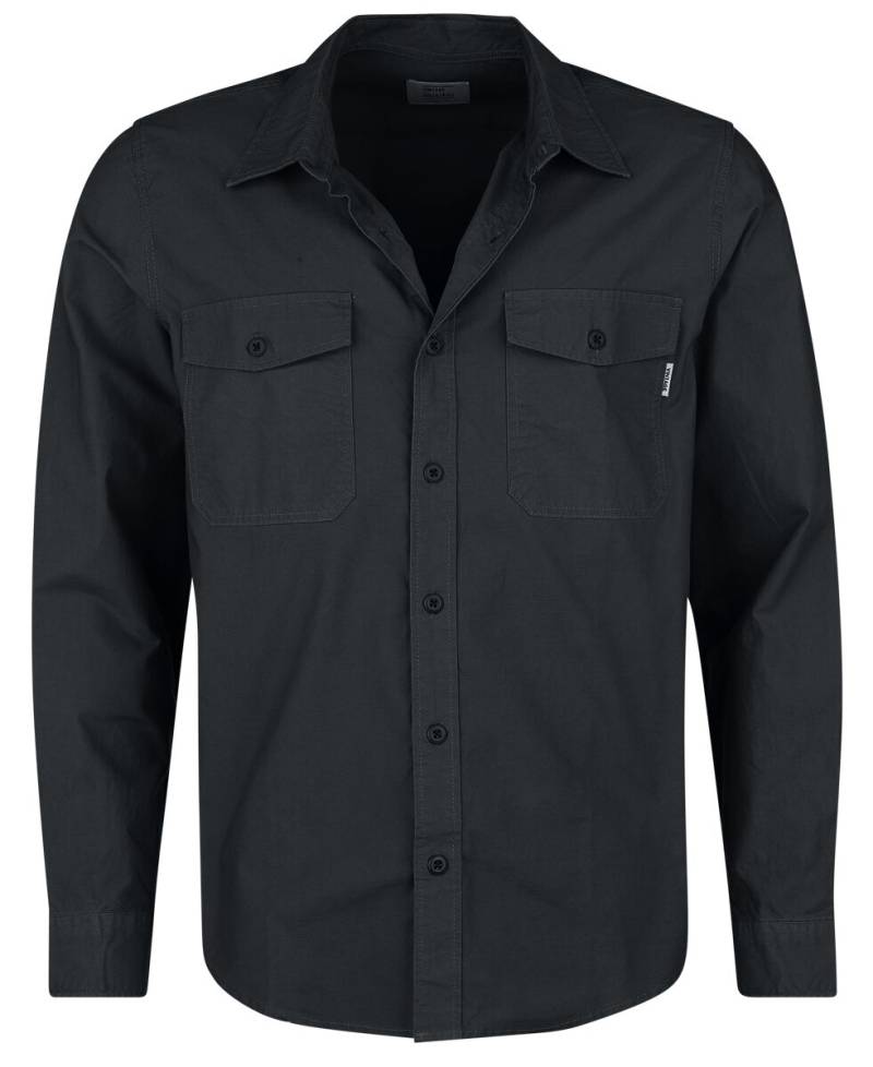 Vintage Industries Langarmhemd - Boston Shirt - S bis 3XL - für Männer - Größe XL - schwarz Vintage Industries Langarmhemd - Boston Shirt - S bis 3XL - für Männer - Größe XL - schwarz von Vintage Industries