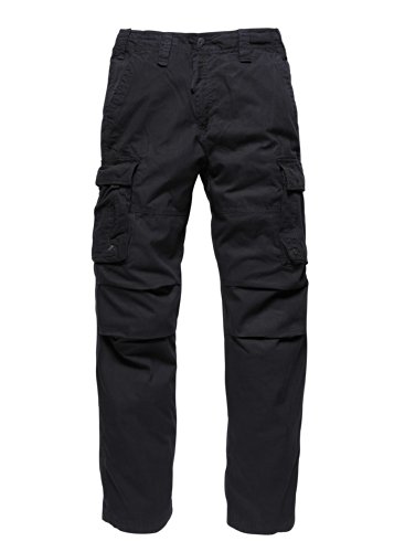 Vintage Industries Reef Pants Männer Cargohose schwarz 3XL 100% Baumwolle Basics, Streetwear von Vintage Industries