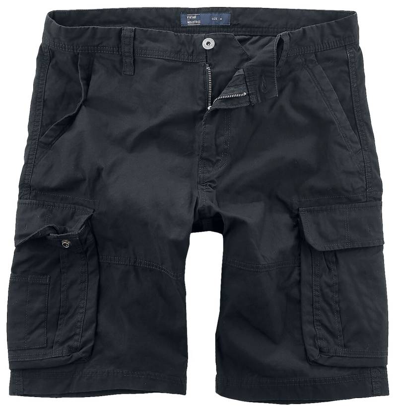 Vintage Industries Rowing Short Short schwarz in S von Vintage Industries