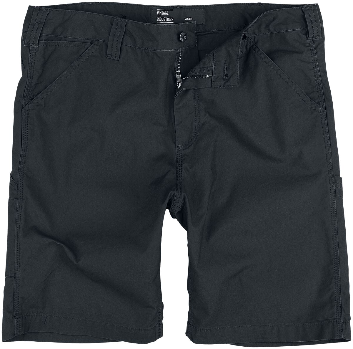 Vintage Industries Short - Alcott Shorts - XS bis 3XL - für Männer - Größe XS - schwarz von Vintage Industries