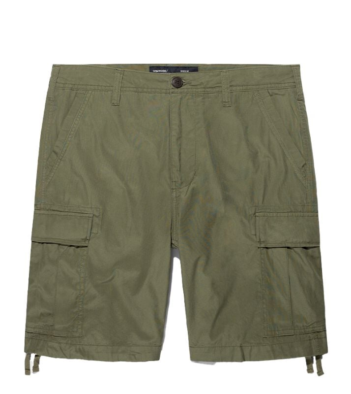 Vintage Industries Short - Davis Short - S bis XXL - für Männer - Größe S - oliv von Vintage Industries