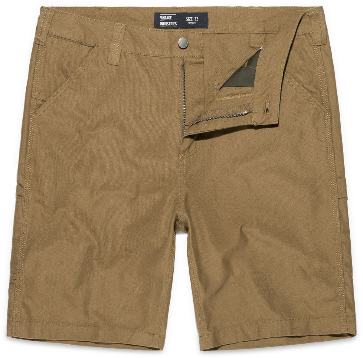 Vintage Industries Short - Dayton Shorts - 32 bis 38 - für Männer - Größe 34 - beige von Vintage Industries