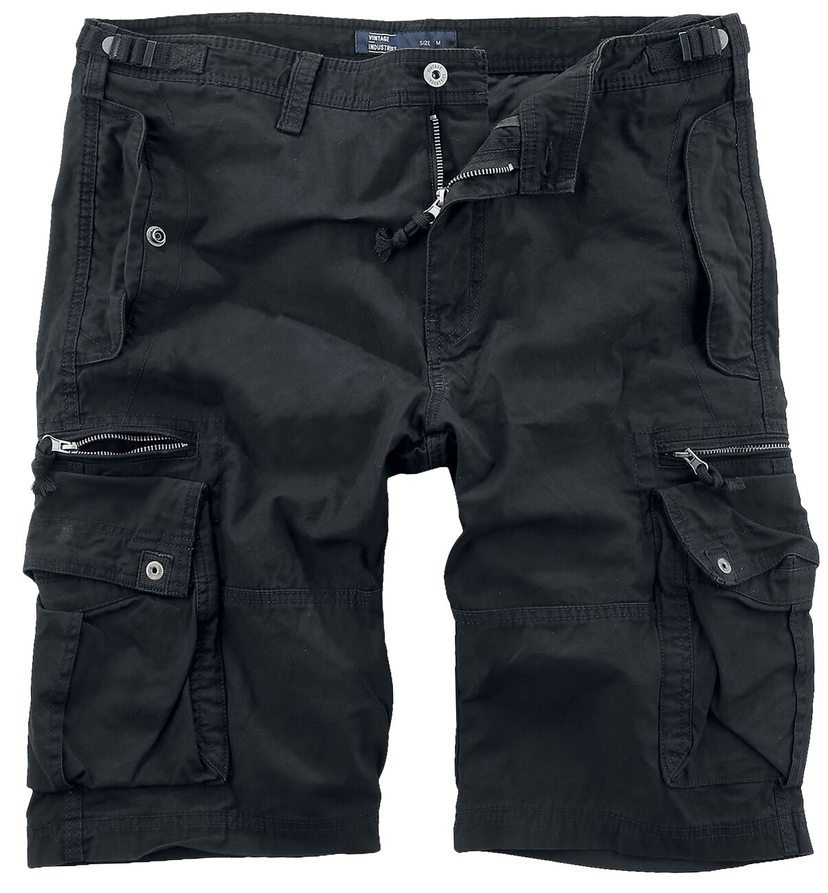 Vintage Industries Short - Gandor Short - S bis 3XL - für Männer - Größe M - schwarz von Vintage Industries