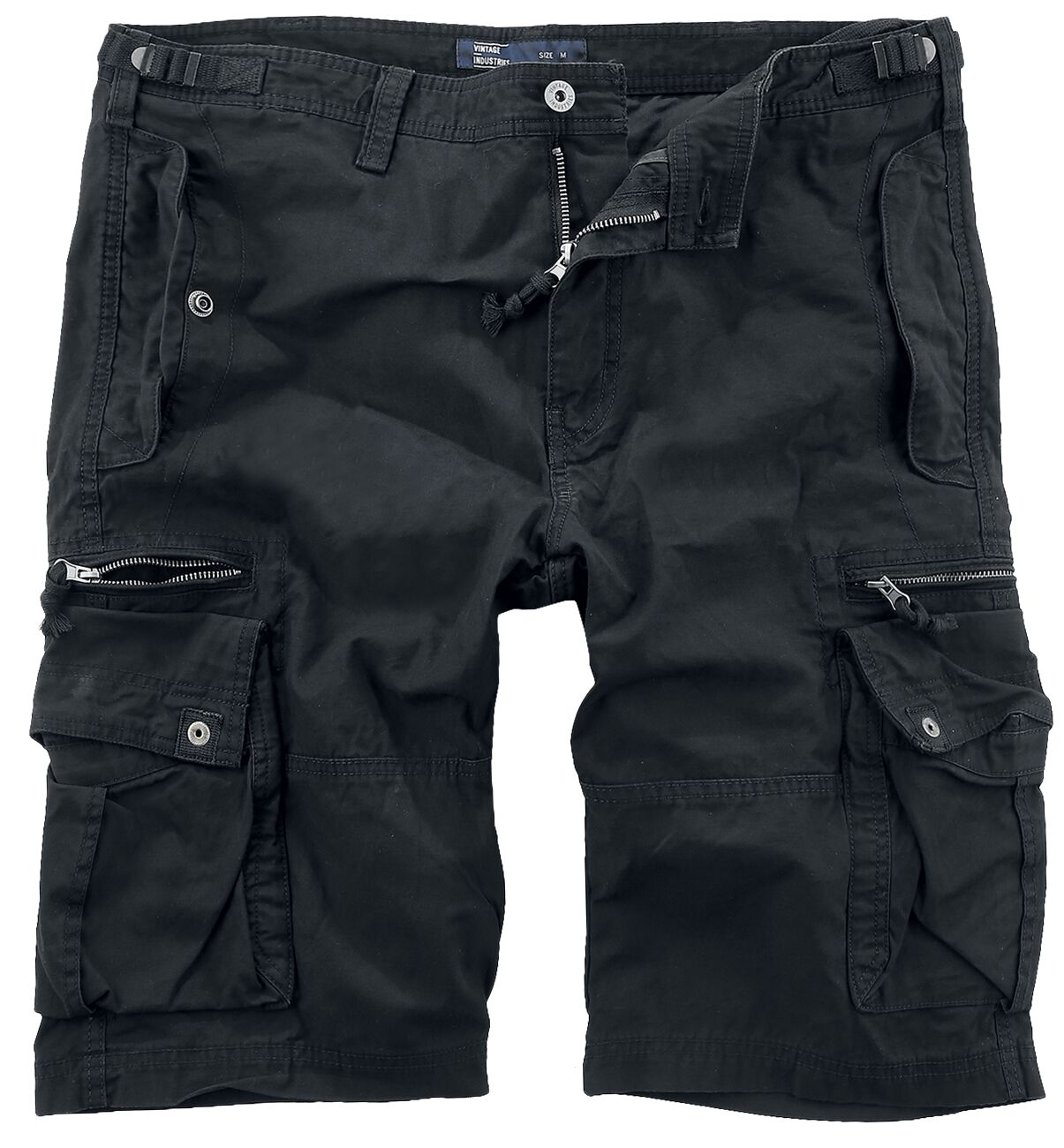 Vintage Industries Short - Gandor Short - S bis 3XL - für Männer - Größe S - schwarz von Vintage Industries