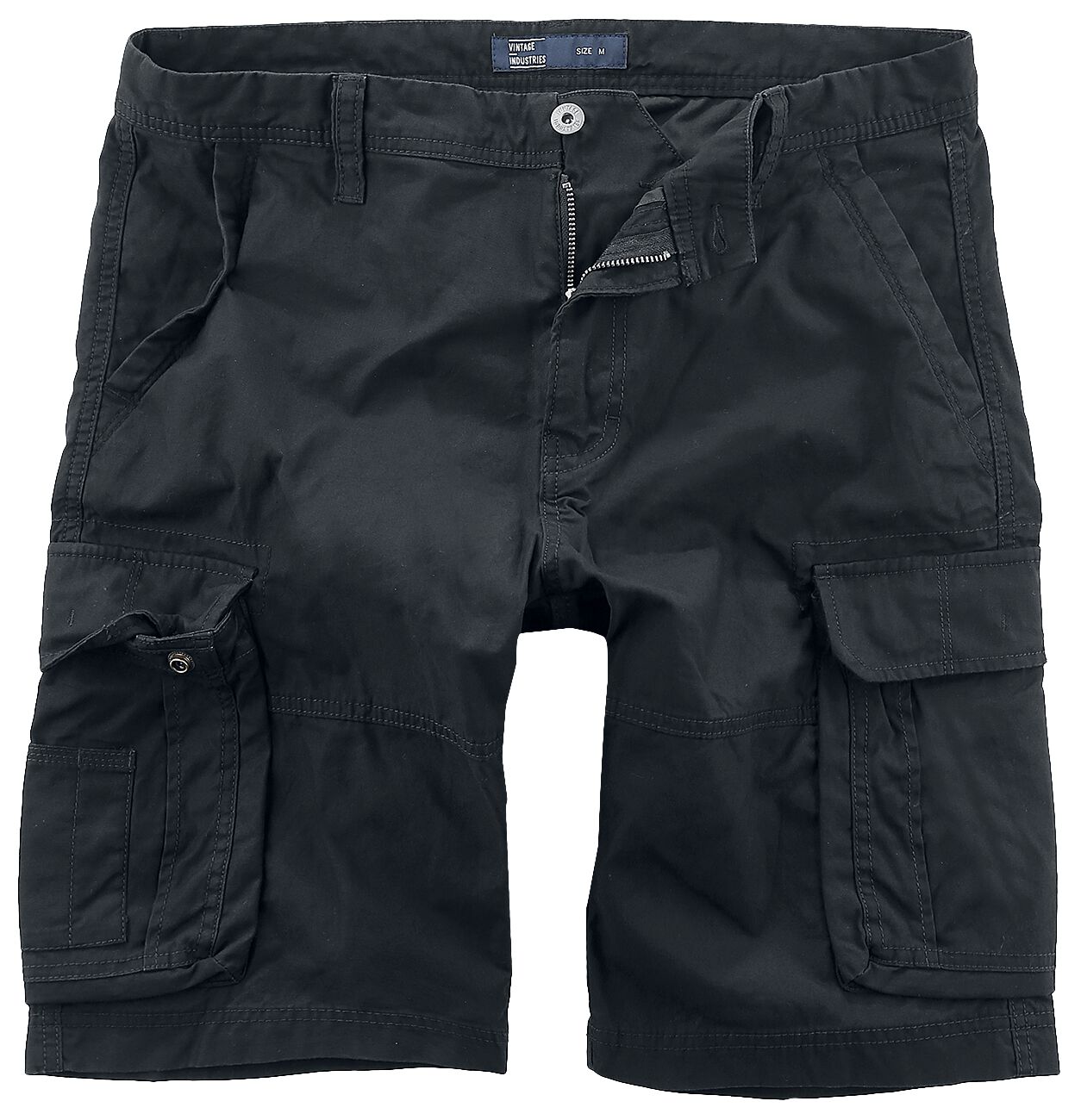 Vintage Industries Short - Rowing Short - S bis 3XL - für Männer - Größe M - schwarz von Vintage Industries