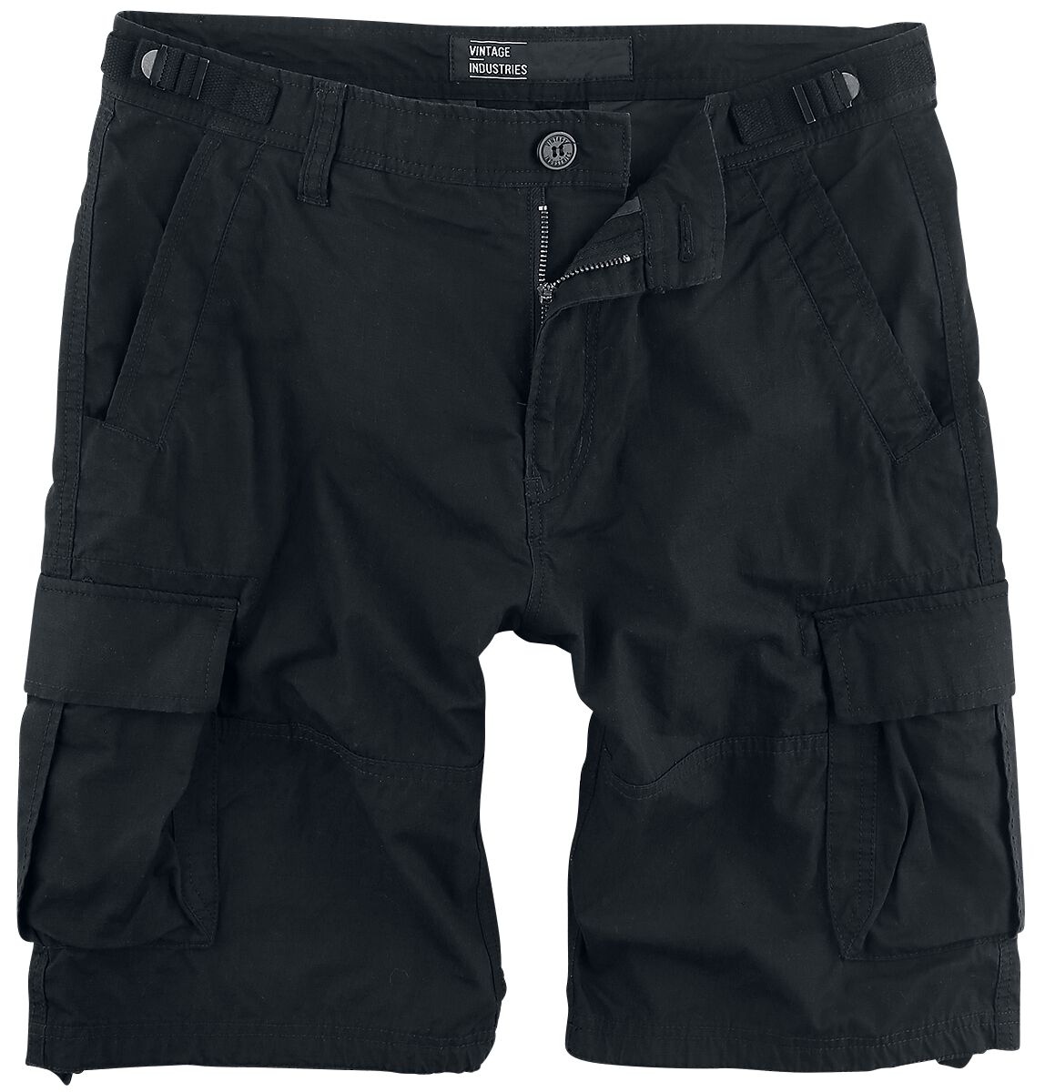 Vintage Industries Short - Terrance Short - M bis 3XL - für Männer - Größe 3XL - schwarz von Vintage Industries